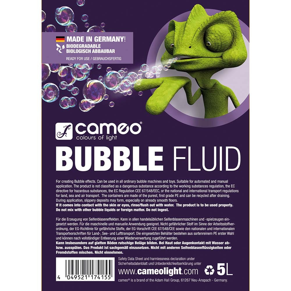 BUBBLE FLUID 5 L