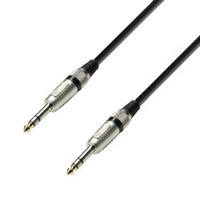 4x 1 m 3 pol Mikrofonkabel XLR male XLR female BLAU DMX Mikrofon Kabel Adam Hall 