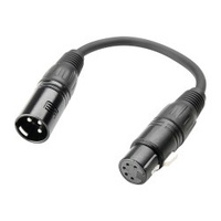2 x 10 m Mikrofonkabel symmetrisch Adam Hall GELB XLR 3 pol DMX Mikrofon Kabel 