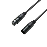 XLR 3-pol DMX-Kabel Digital AES-EBU 110 Ohm 5m Länge für Steuerung Licht NEU 