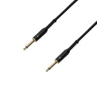 Rean Neutrik Right Angled Patch Lead Cable 6.35mm 1/4 Guitar FX 0.6m, Black Rean Neutrik Right Angled Patch Lead Cable 6.35mm 1/4 Guitar FX 0.6m, Black
