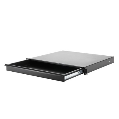 Adam Hall 19 Rackmount Pull-Out Tray with Drawer Slides