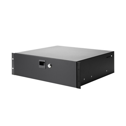 Adam Hall 19 Rackmount Pull-Out Tray with Drawer Slides