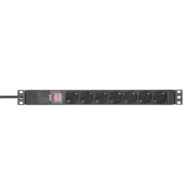 Equipé Multiprise 8 Prises pour Rack 19 1U