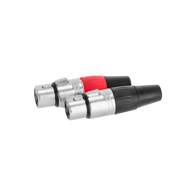 Adaptateur XLR 3 Broches Femelle Vers SpeakON 4 Broches Femelle - Série 4 Star Adam Hall
