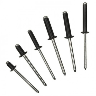 Black pop rivets on sale