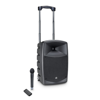 Powered store bluetooth speakers